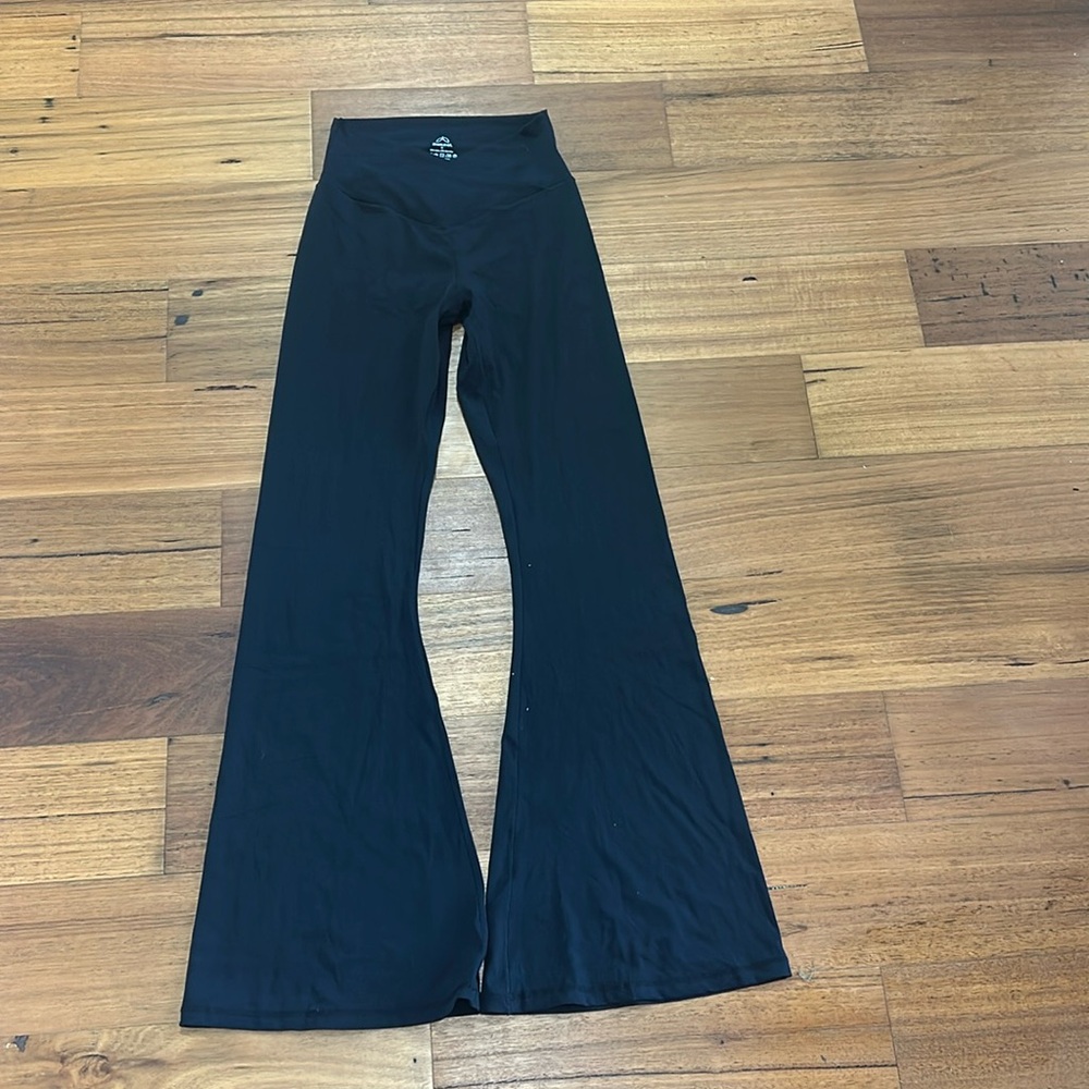Black Flare leggings